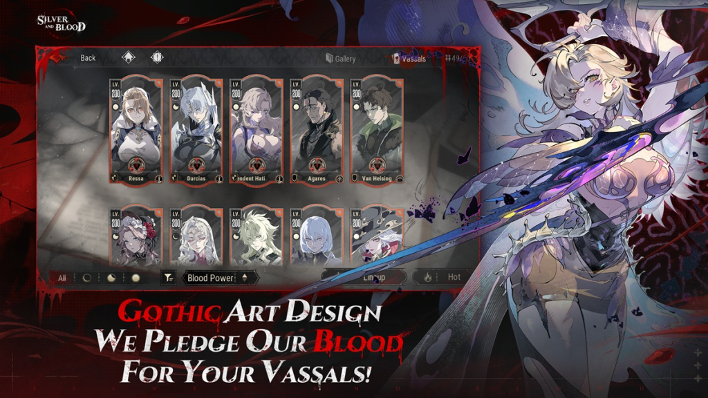 MOONTON Games Silver and Blood Art