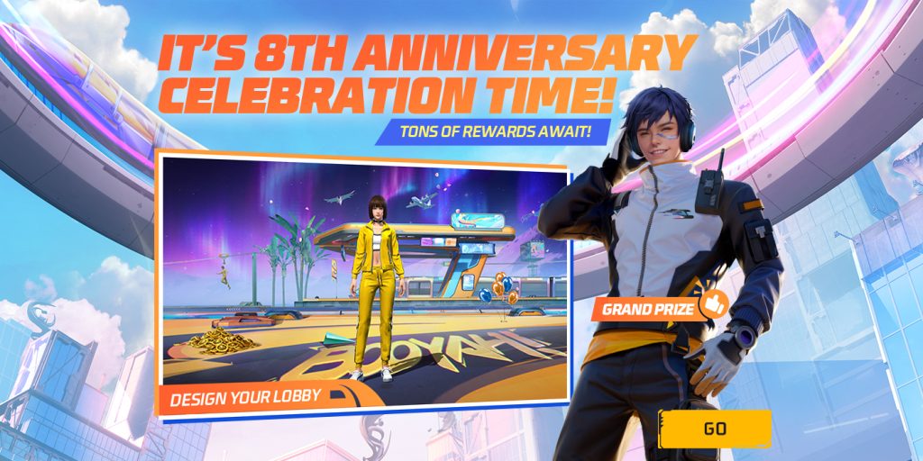 Garena Free Fire Customizable Train Lobby
